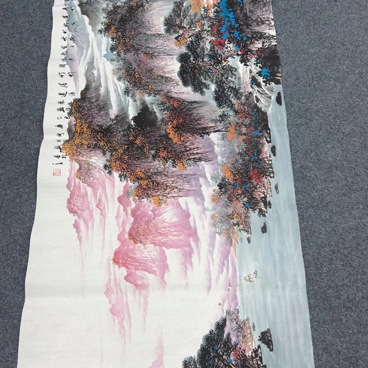国画宣纸纯手绘字画