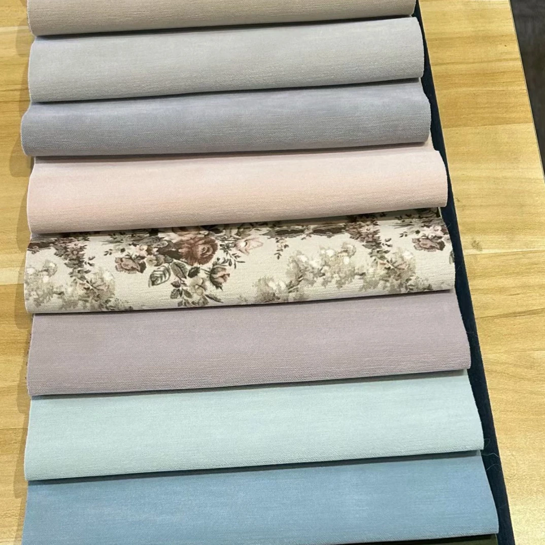 原版雪山绒 窗帘新款样本 小吊卡一只任选每人每店限一只