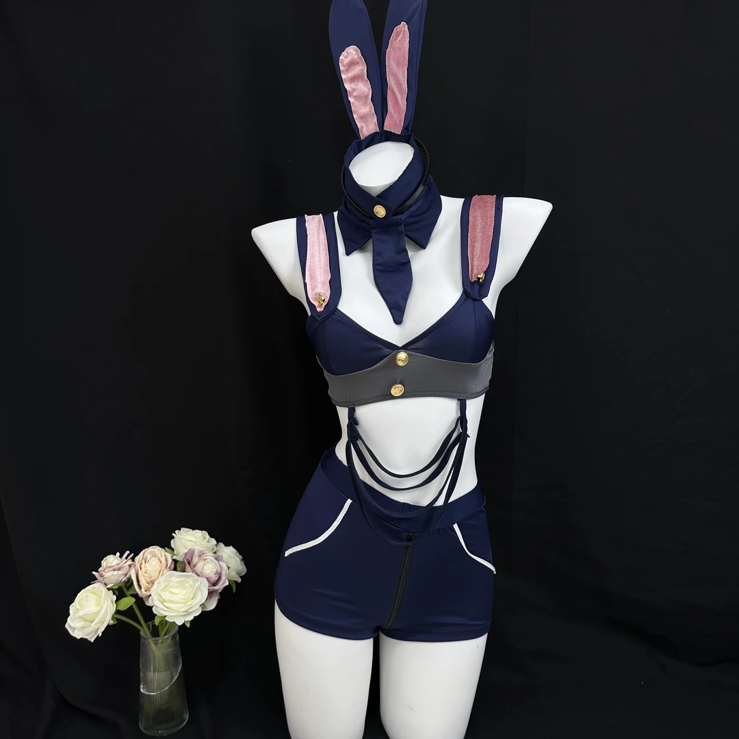 【身藏BLUE】兔兔巡查性感包臀辣妹 兔女郎 制服