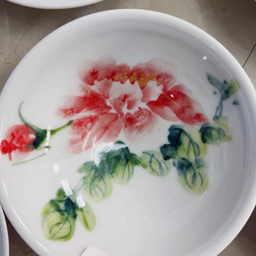 景德镇陶瓷手工手绘制作