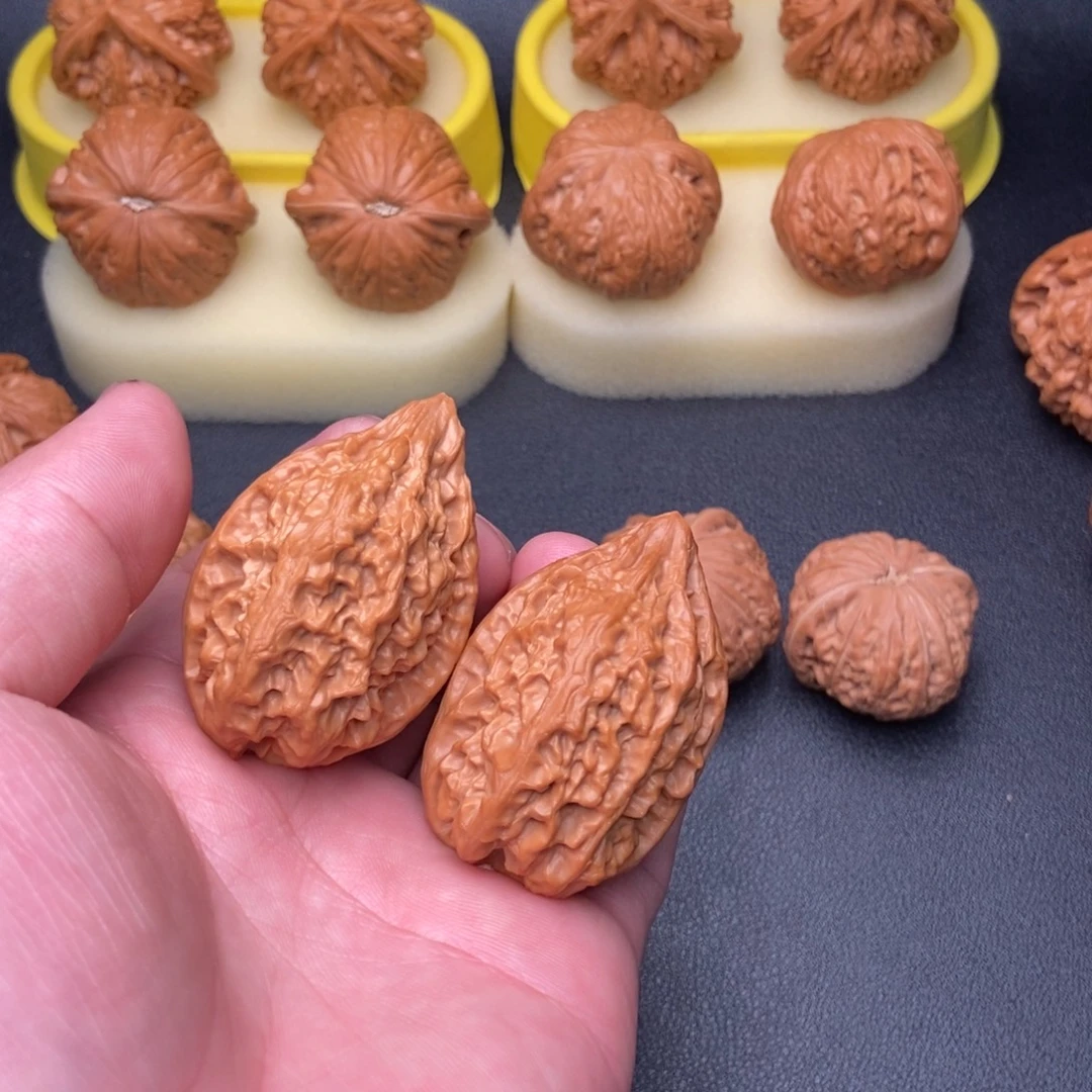 拔***4把件文玩核桃沈姬34