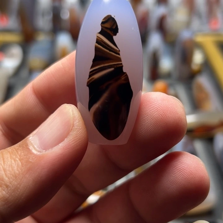 玛瑙/玉髓未镶嵌颈饰