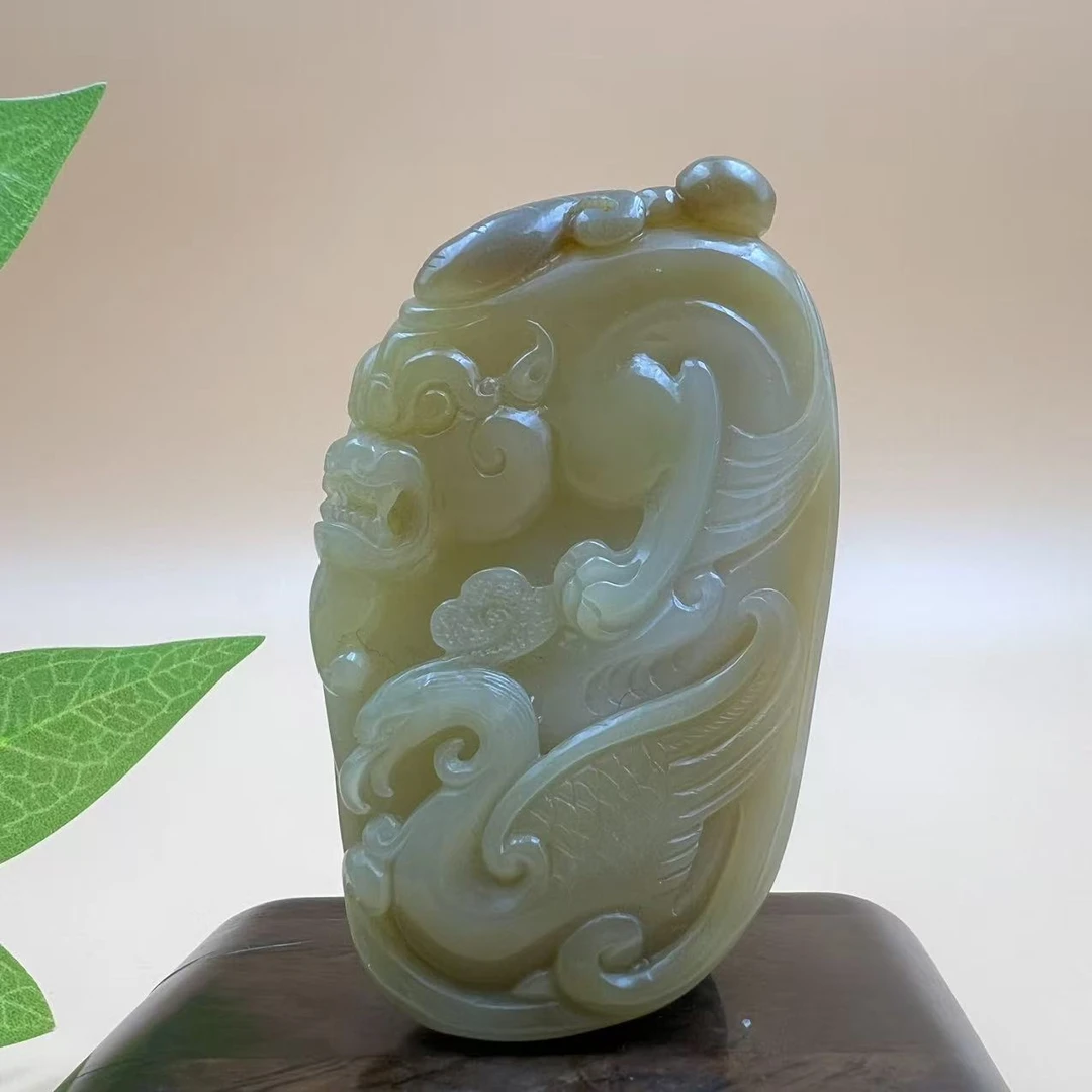 A023 和田玉吊坠 HH36710856