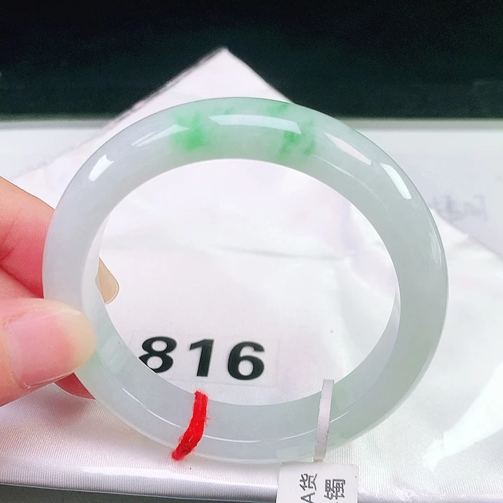翡翠未镶嵌手镯816