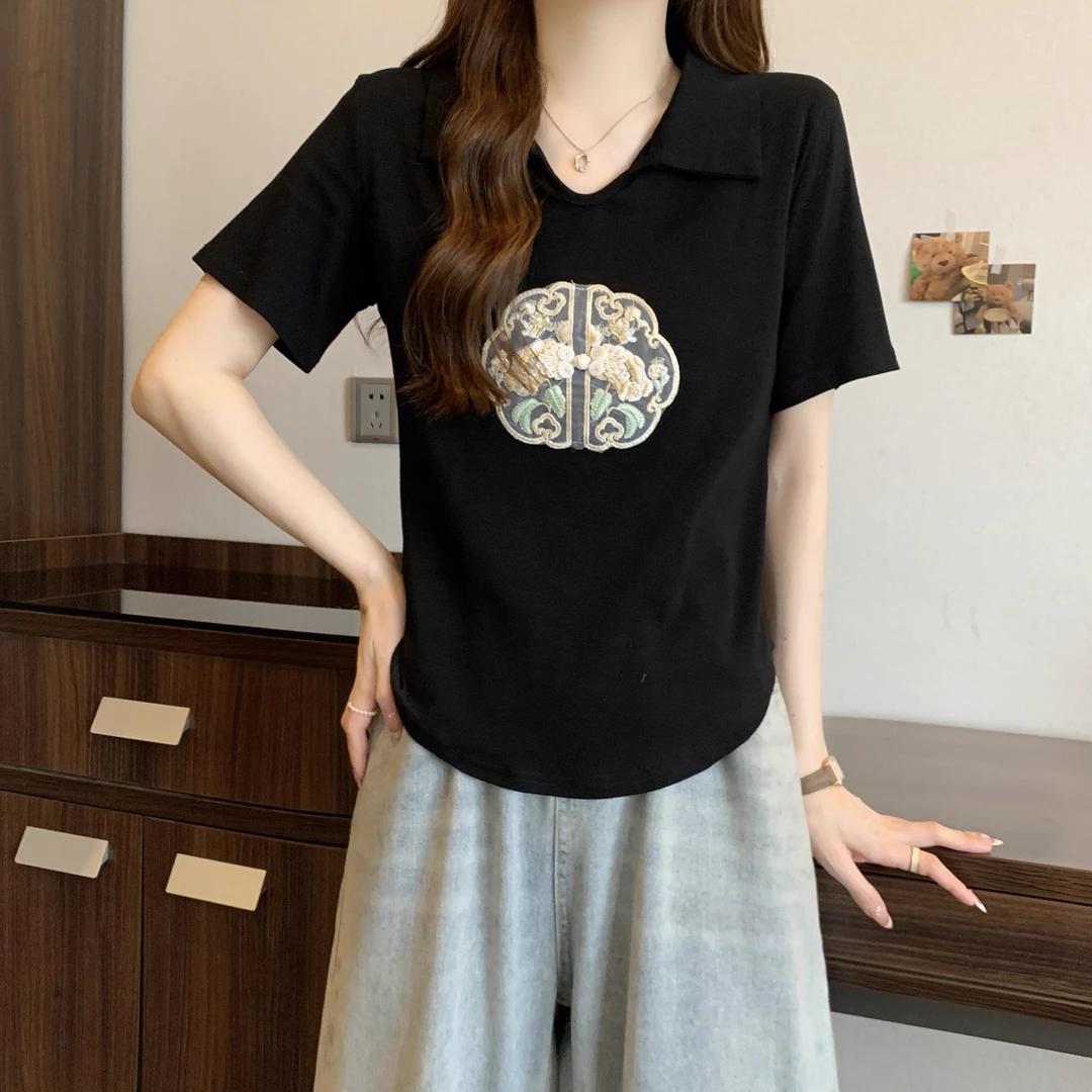 7608#新款女装时尚上衣