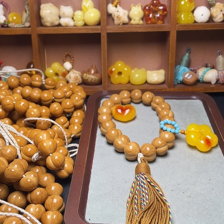 ****吊坠猴头核桃花朵卡环