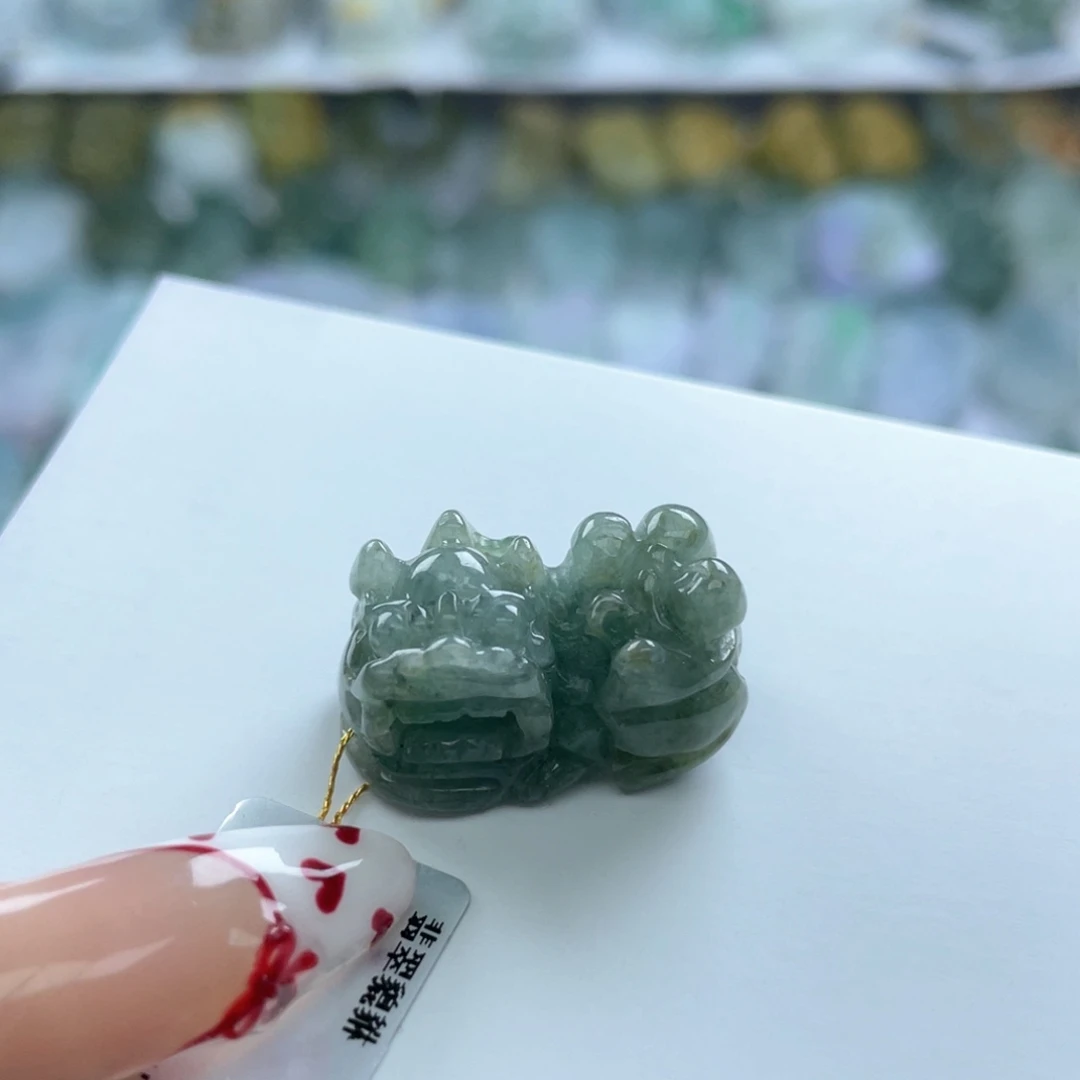 颈饰未镶嵌翡翠貔貅55