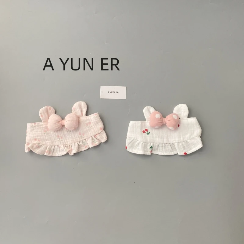 婴儿遮囟门帽子夏季薄款新生儿公主护头卤发带夏天小月龄宝宝头带