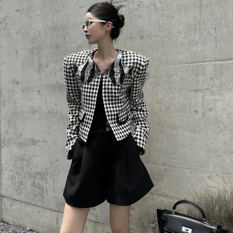 GUAGUA小众欧货纳塞斯秋冬创意双鱼造型外套买手店设计款31135