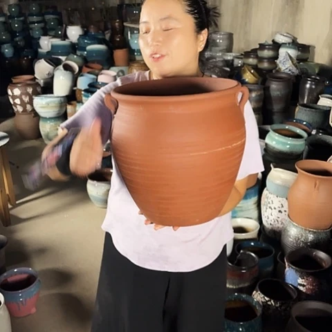 口28高30瑕疵一个盆子。