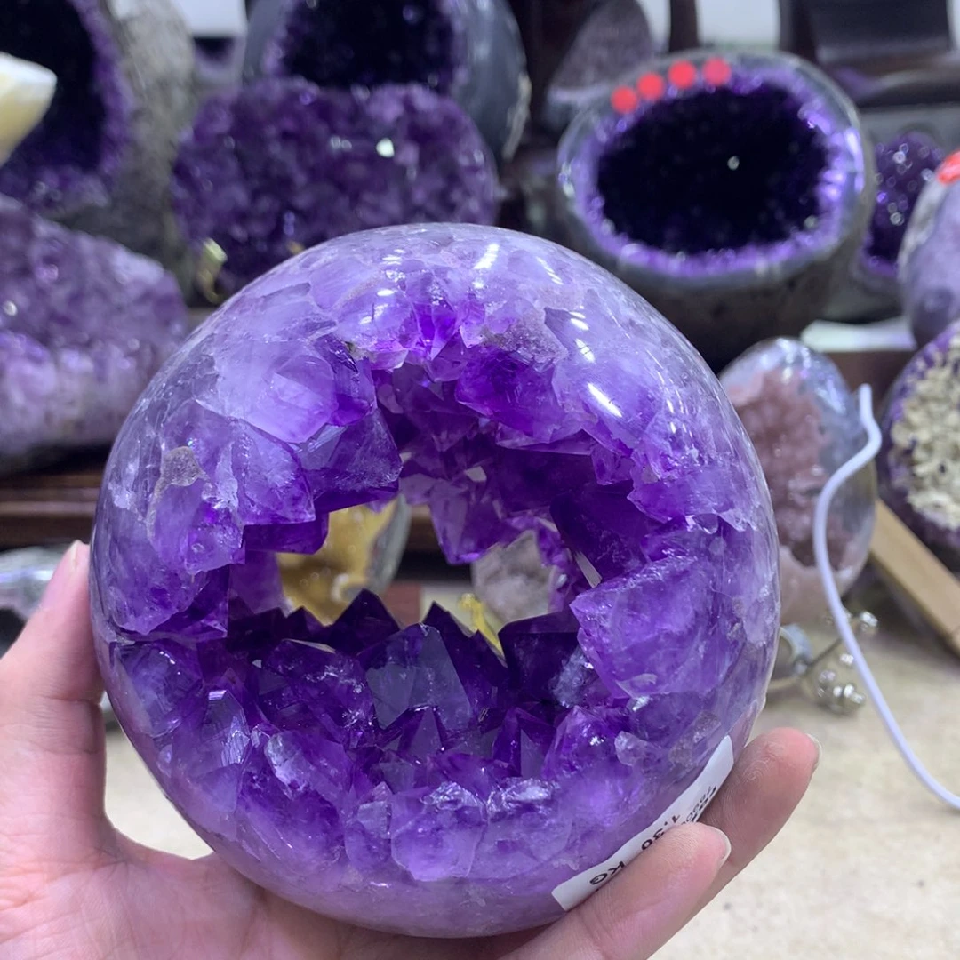 m***h大型摆件（非配饰）紫晶未镶嵌