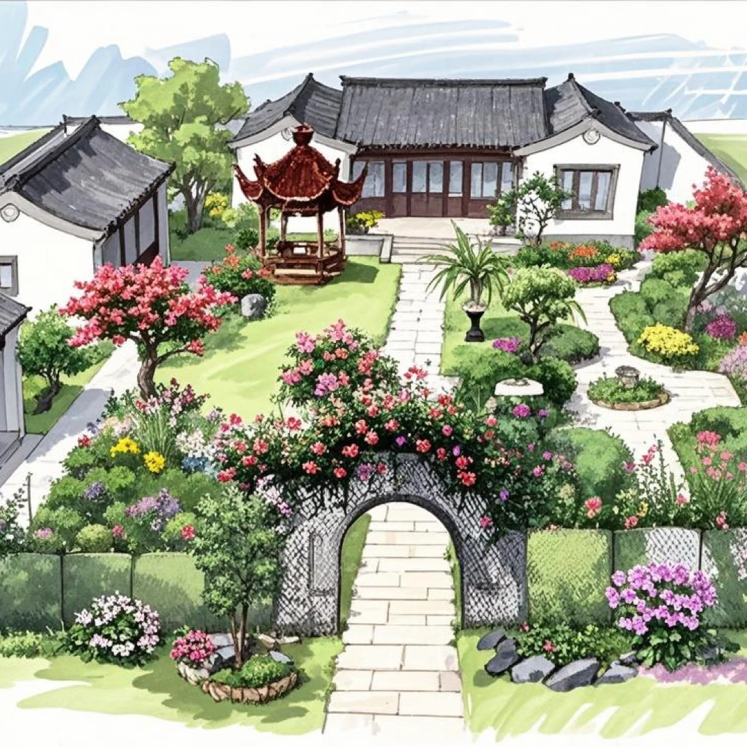 刘师傅植物编艺全案服务规划设计图纸和视频服务