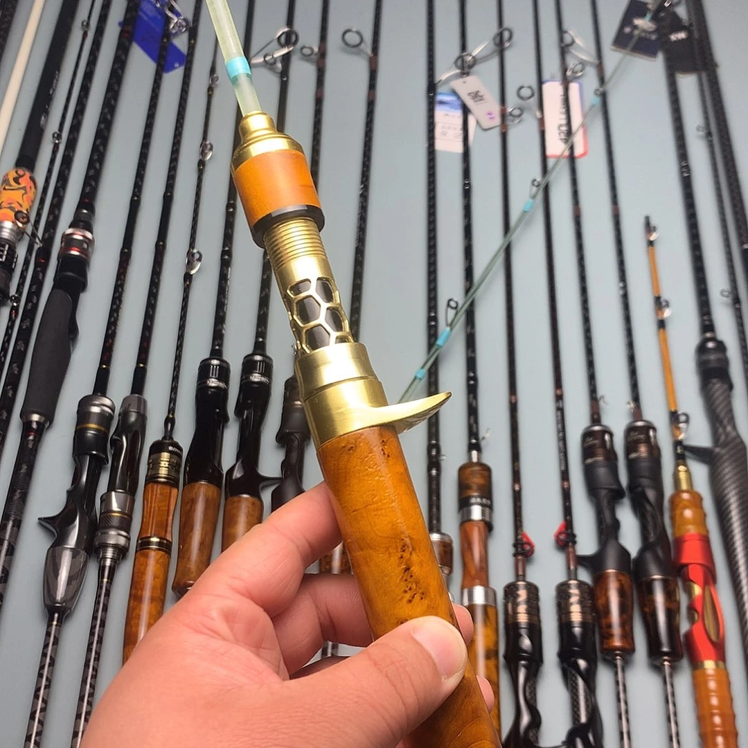 1.8m以下碳素弹射竿枪柄透明竿梢