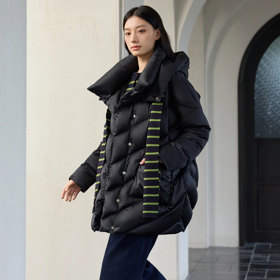 廓形面包服保暖外套