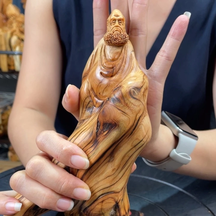 柏木（崖柏）随型摆件