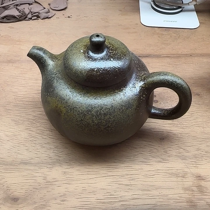茶壶紫砂乳鼎柴烧