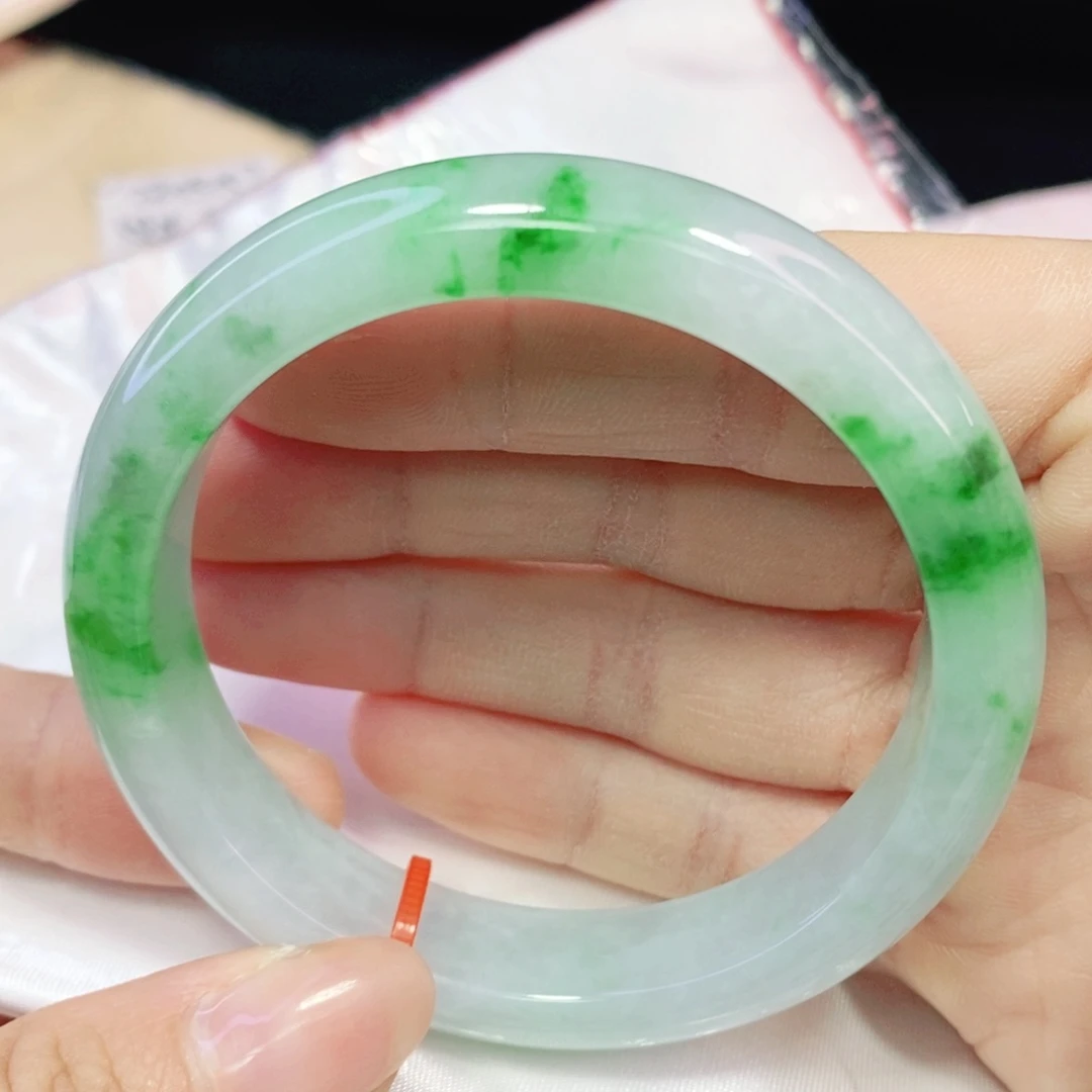未镶嵌手镯翡翠54.5