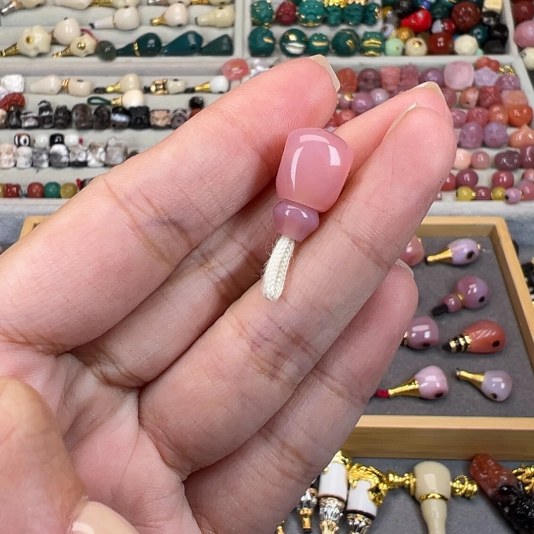 小***饨未镶嵌配饰玛瑙/玉髓文玩配饰15