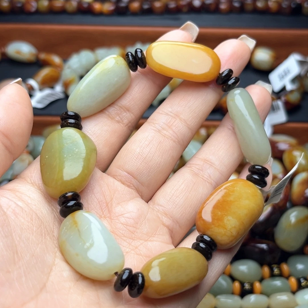 和田玉手链未镶嵌