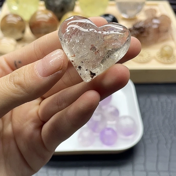 紫晶珠宝半成品未镶嵌42水晶石