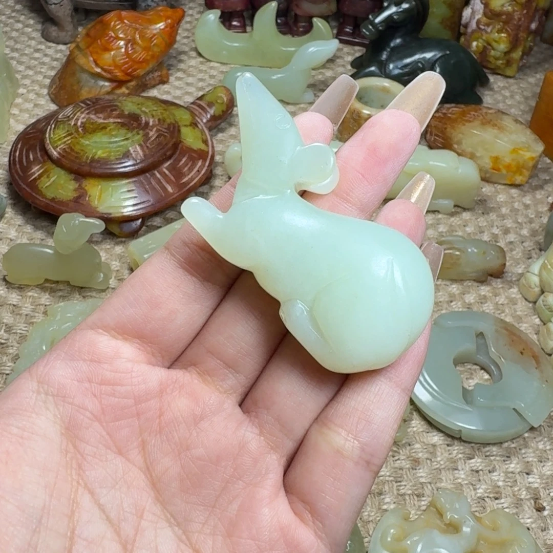 吊坠白玉菩提挂件