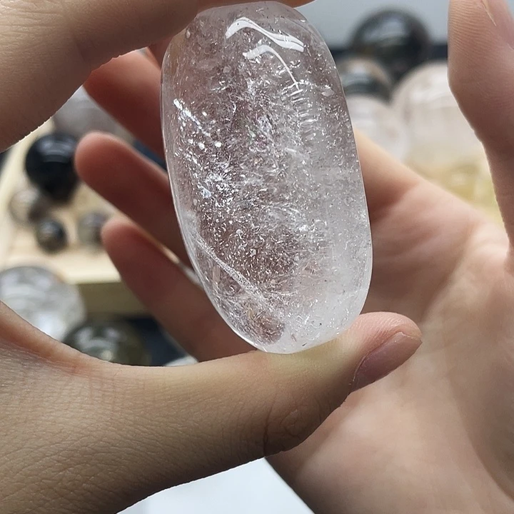 珠宝半成品水晶未镶嵌100水晶