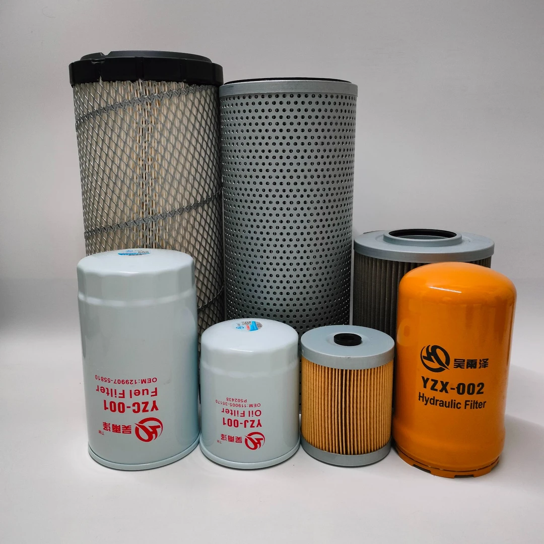 吴雨泽住友80-6B洋马发动机全车滤芯住友80挖掘机滤芯机柴滤空滤