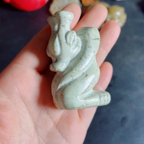 紫金钵盂菩提把件