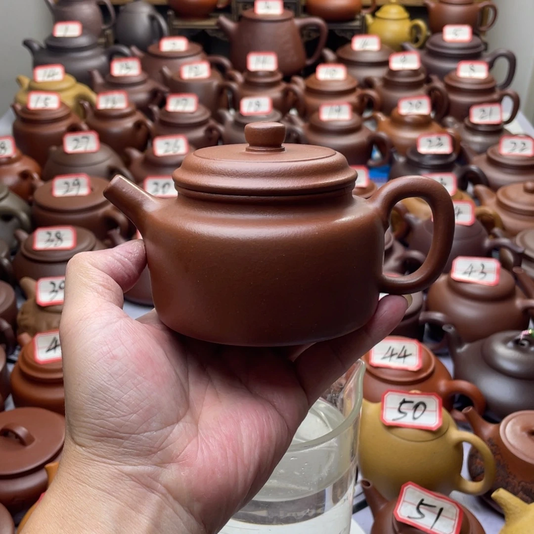 茶壶紫砂宜兴紫砂半手工