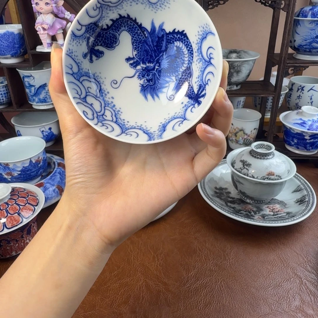 景德镇陶瓷手绘作品