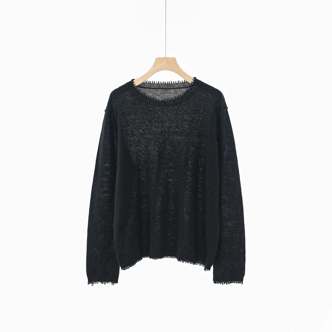 【北总严选】帕迪恩毛边圆领套头衫P8710