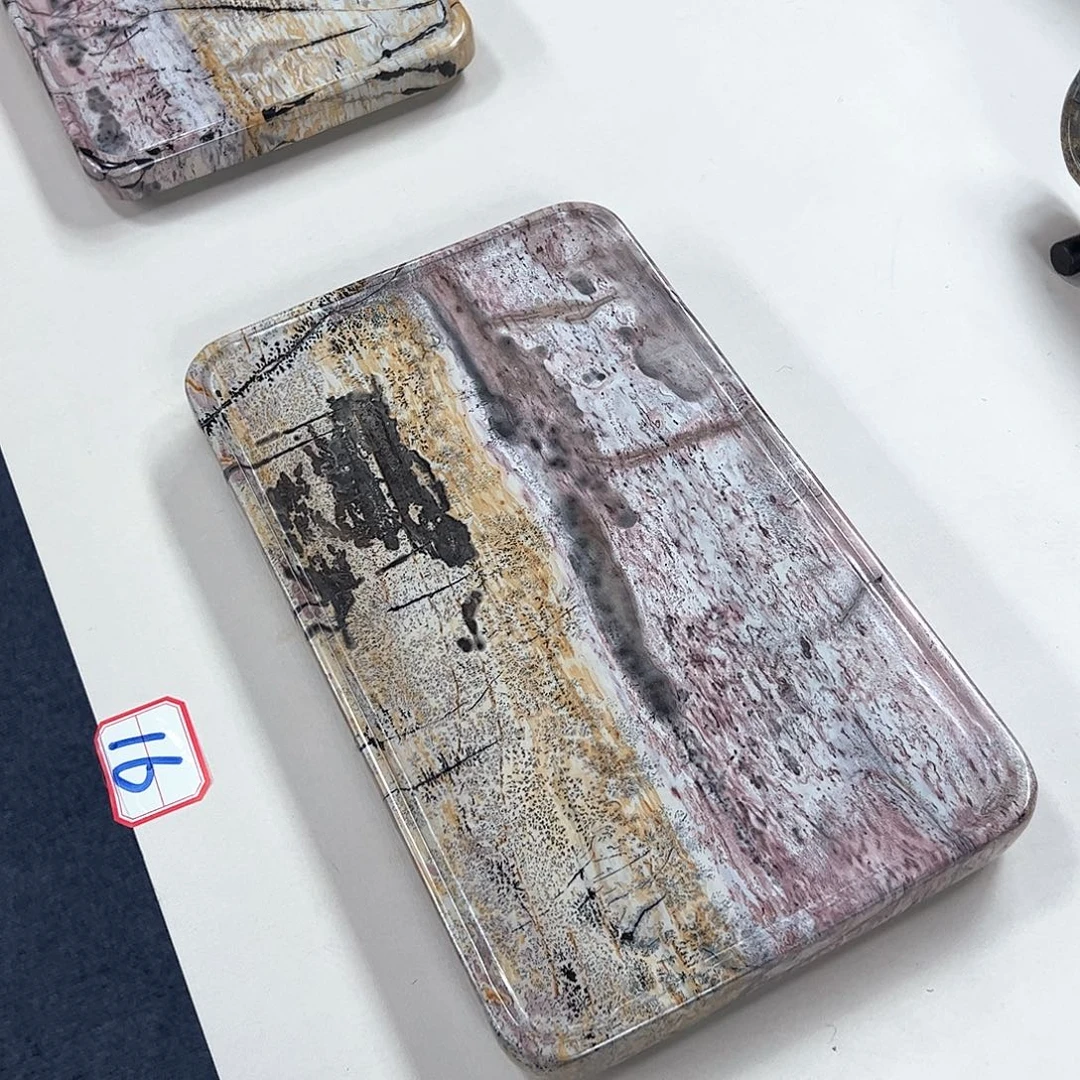 广西石天然国画石干泡台