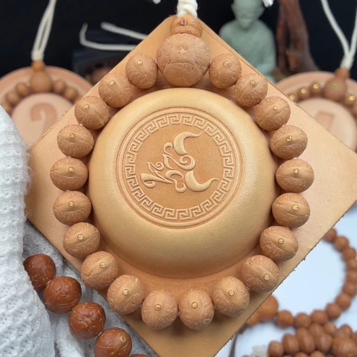 手串凤眼菩提12同树实心