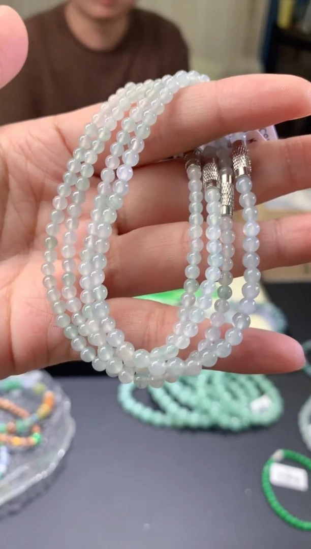 【单圈手串】翡翠手串未镶嵌（多样性发其一）CH6