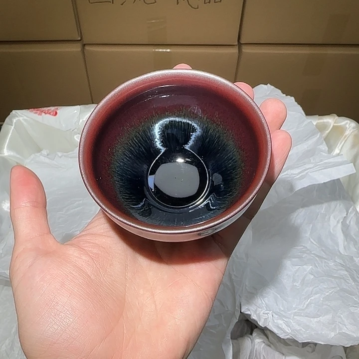 茶盏微瑕建盏，介意勿拍