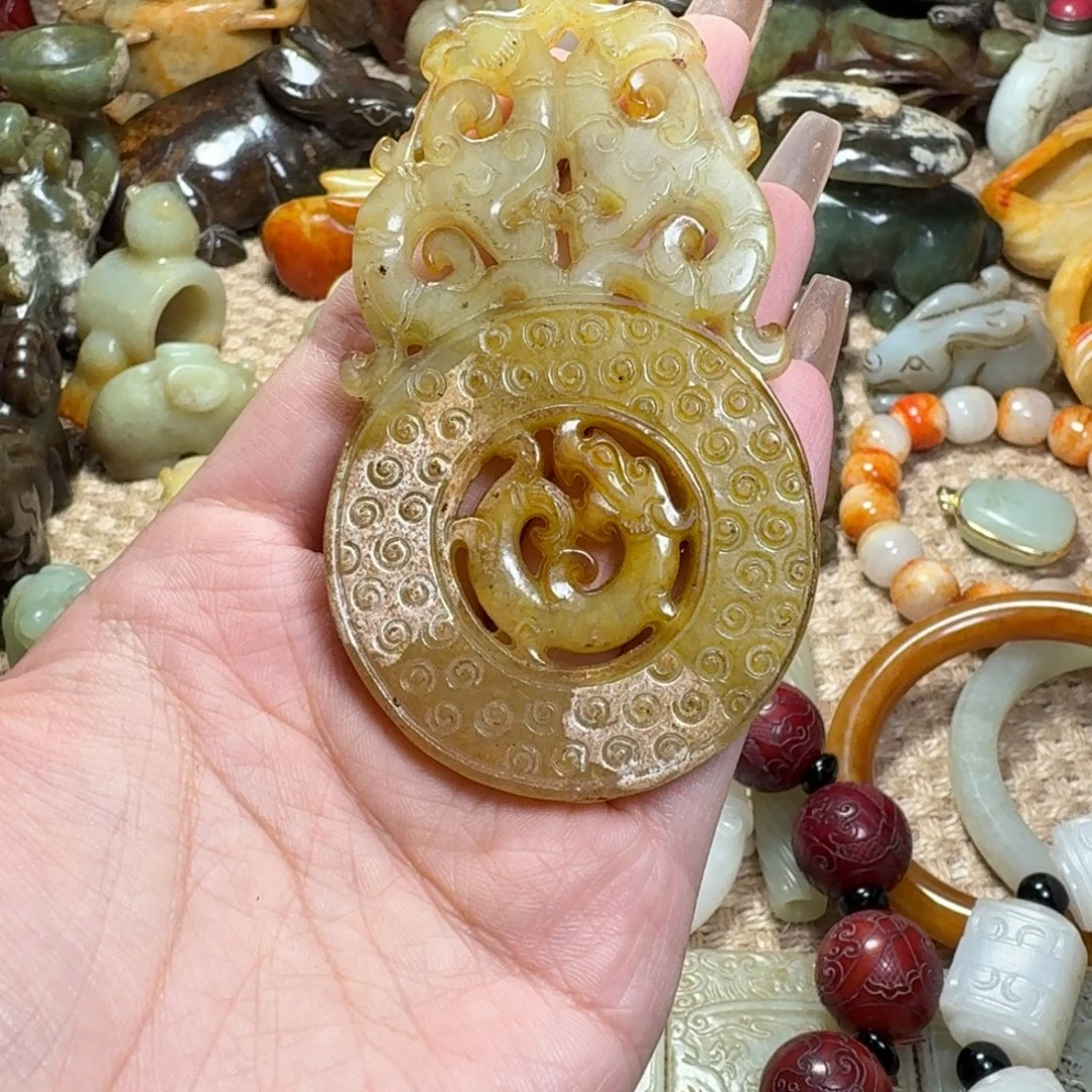 吊坠白玉菩提挂件