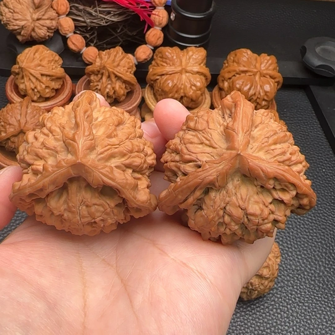 文玩核桃把件官帽奔全品48