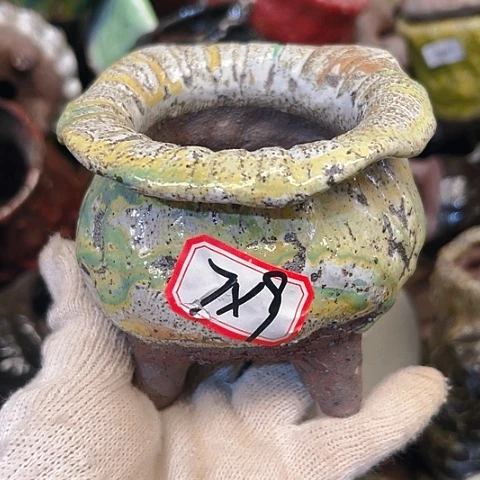 粗陶花盆手工花盆制作
