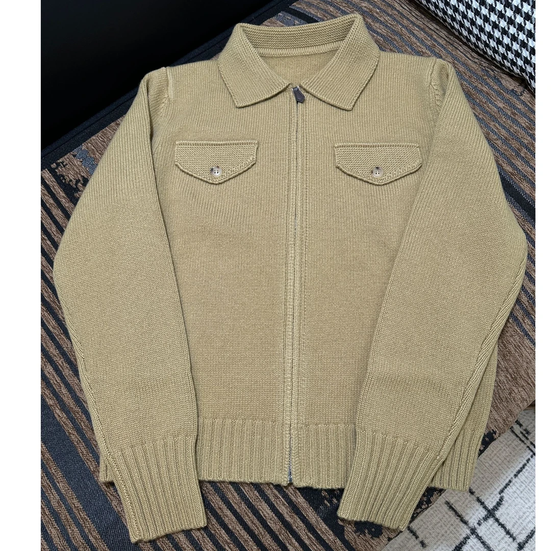 羊毛衫针织冬季女士纯色羊毛开衫