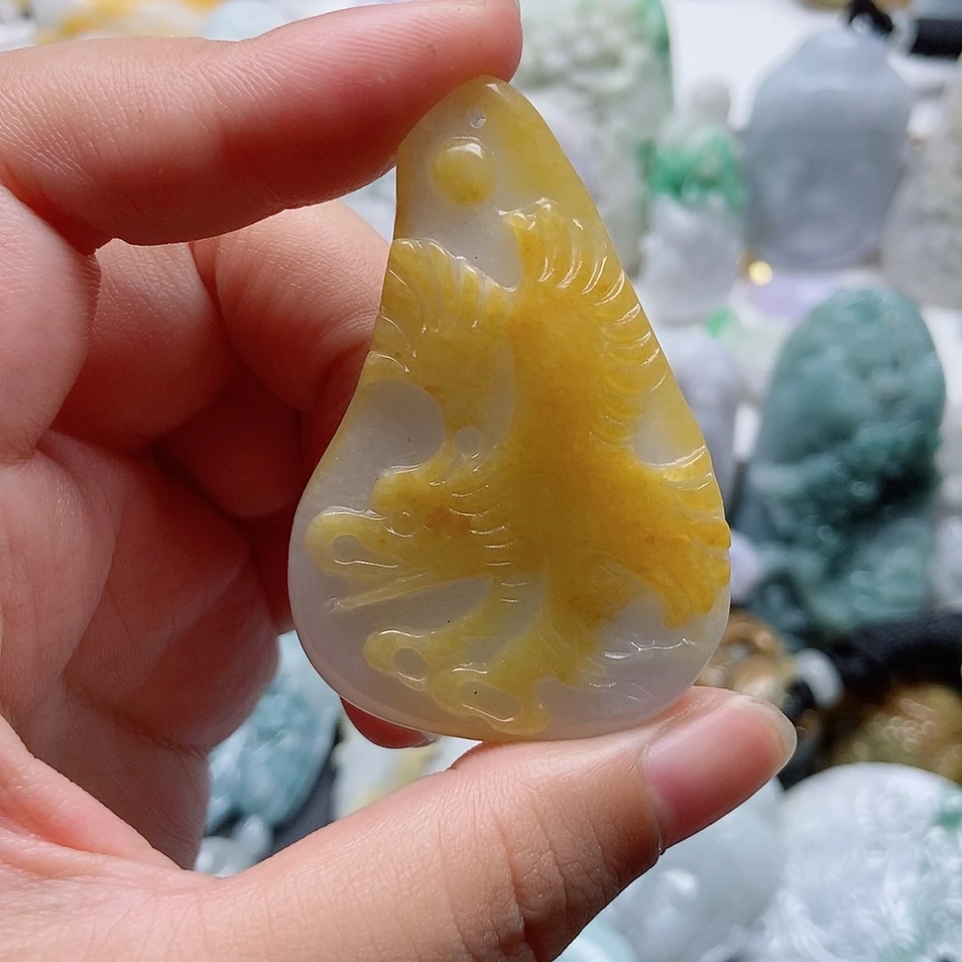 吊坠(不含链)未镶嵌翡翠1