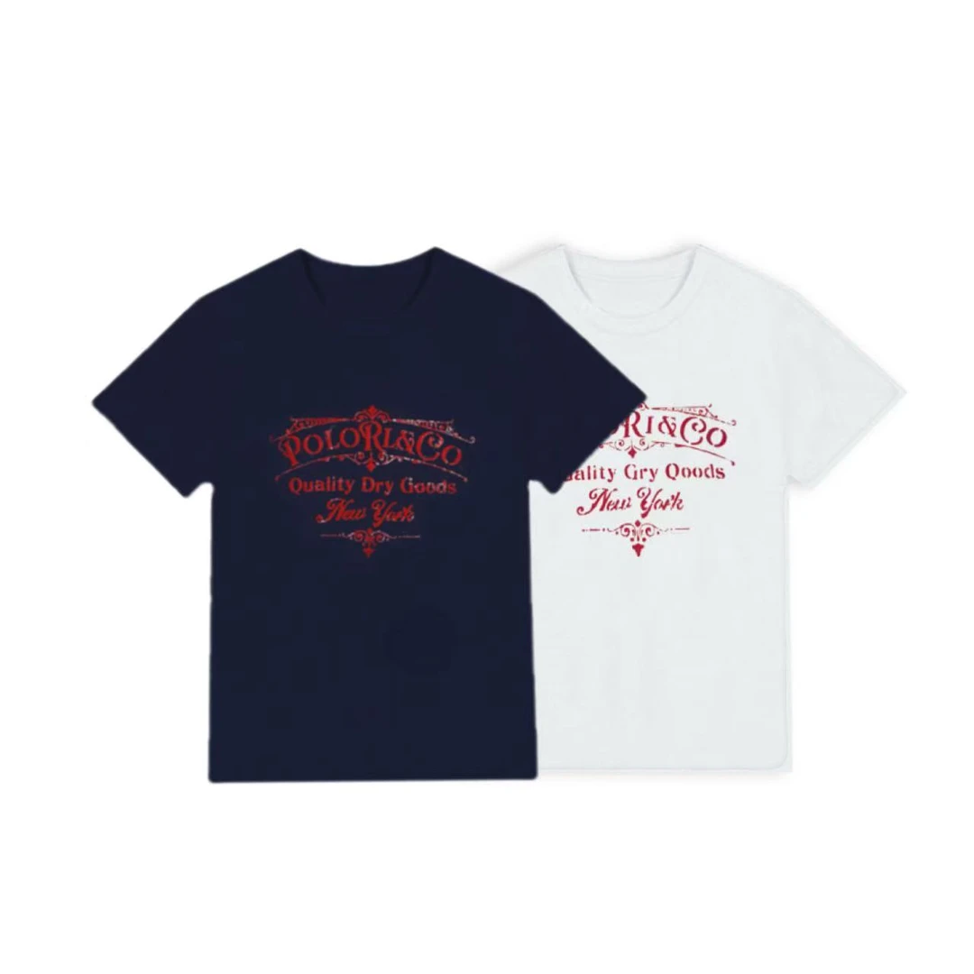 昆凌同款圆领字母休闲短袖T恤