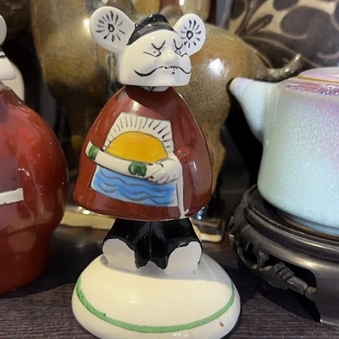 夭****瓷片国营厂库存摆件