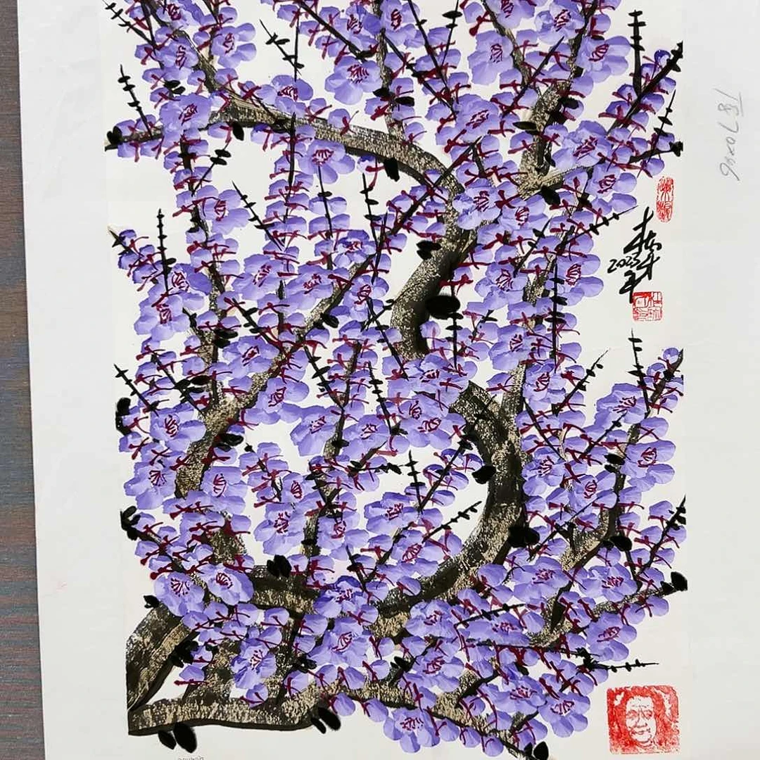 国画杜宝才展览原作