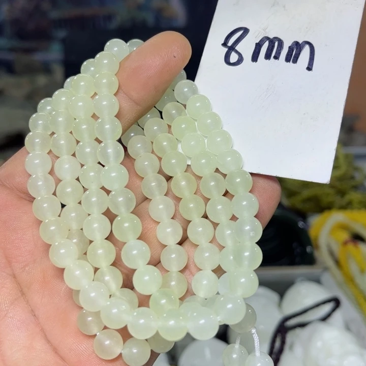 蛇纹石玉项链未镶嵌