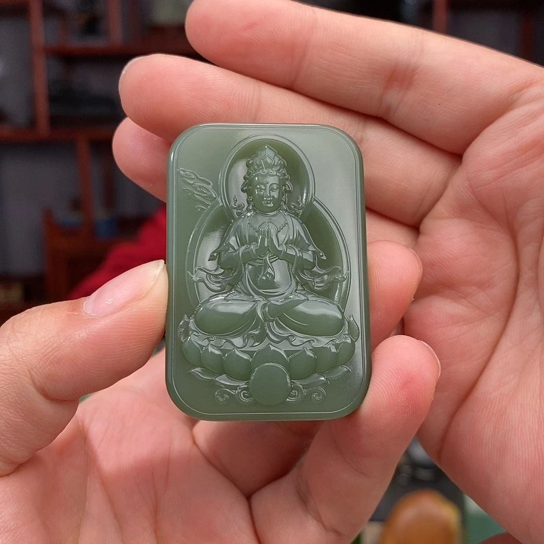 和田玉挂件未镶嵌