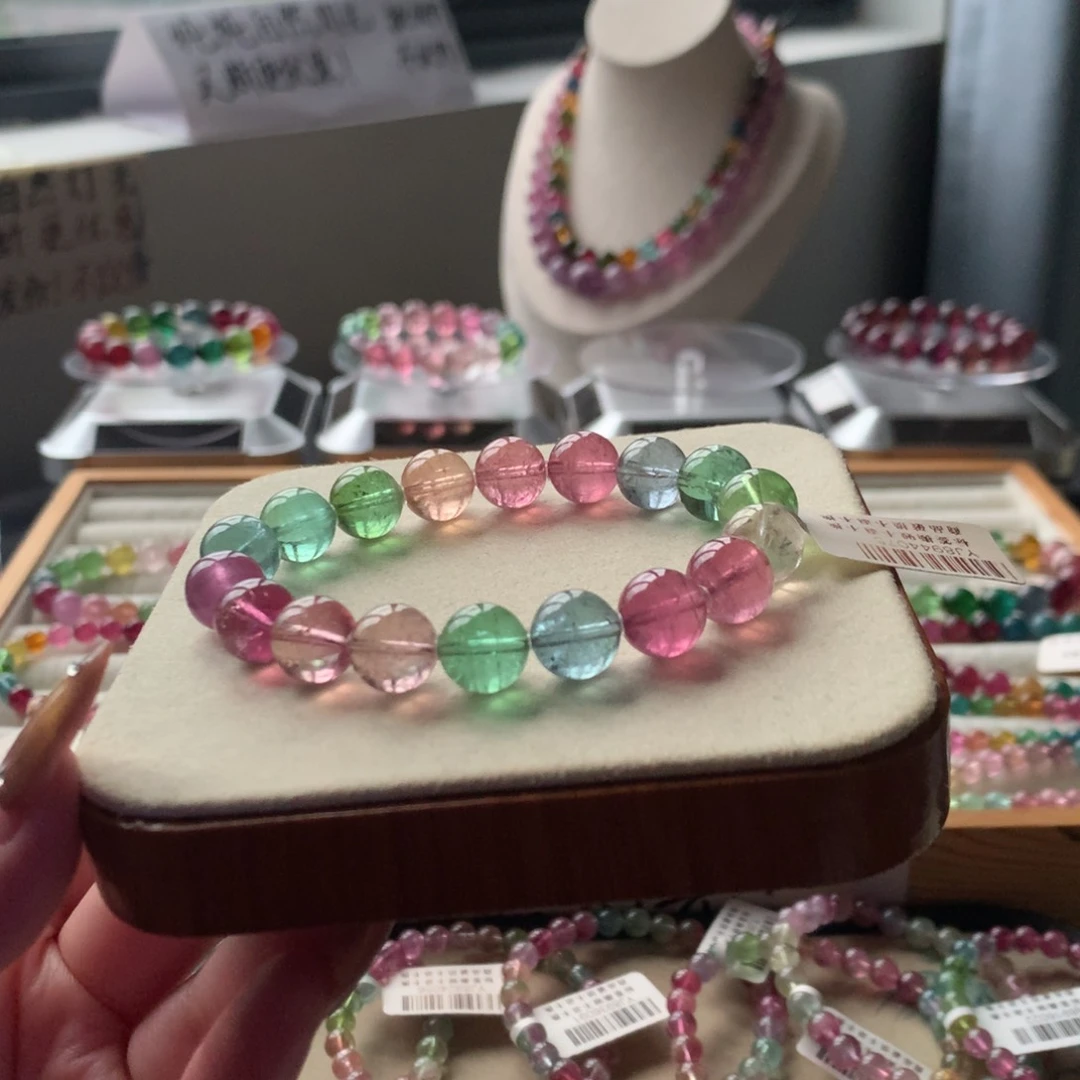 未镶嵌手链碧玺碧玺