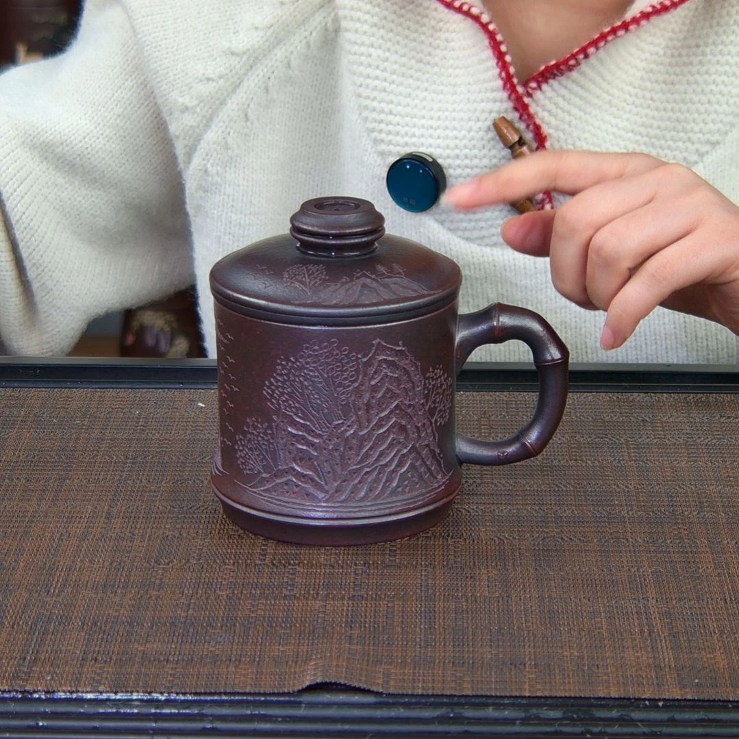 紫砂茶杯高货放漏