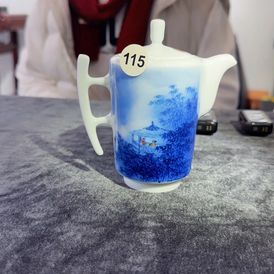 瓷壶景德镇高义生115