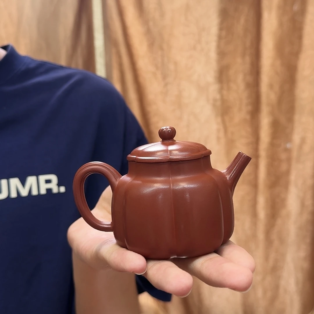紫砂茶壶筋纹言心258cc