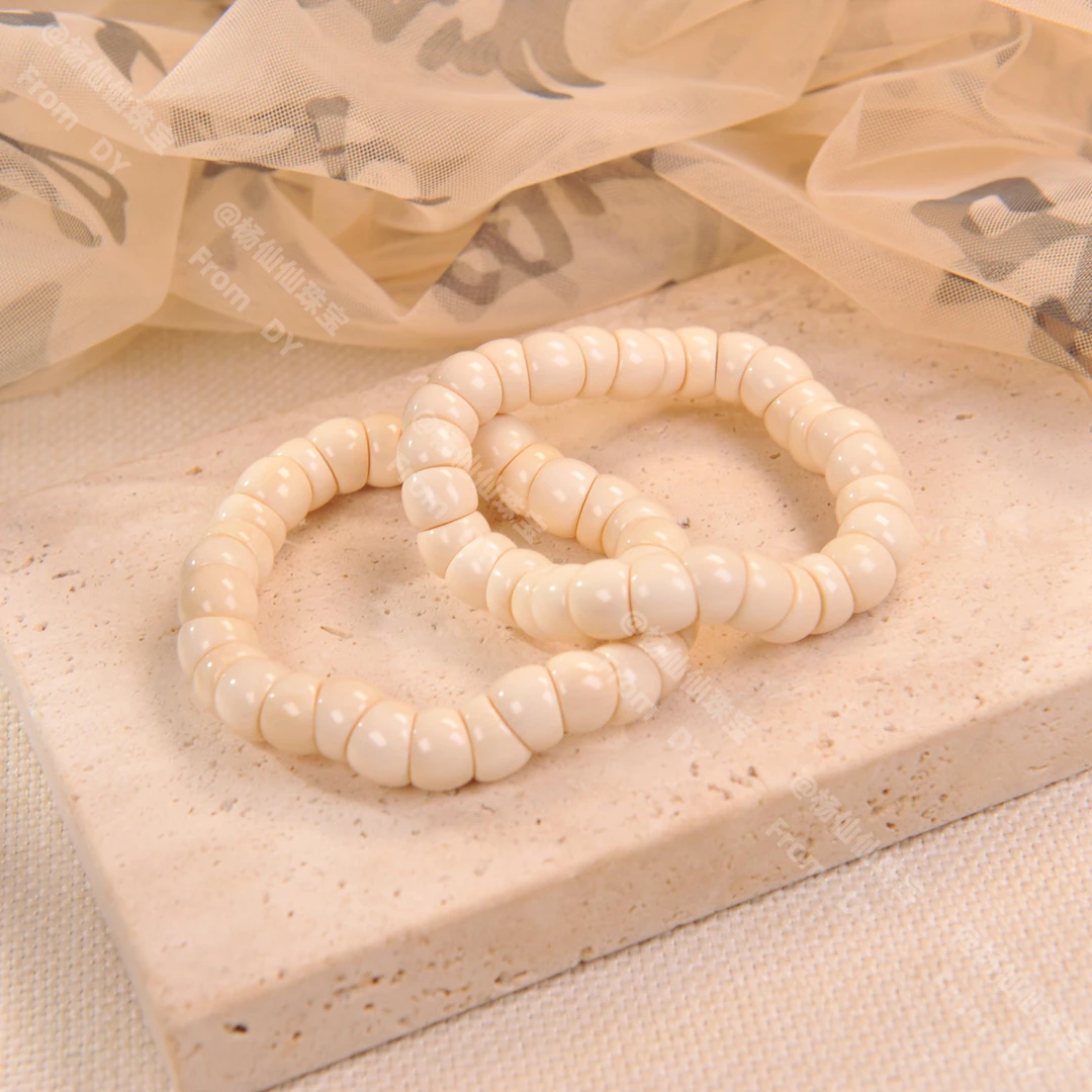 【杨仙仙珠宝】猛犸牙手串（约10mm）- X1905自发